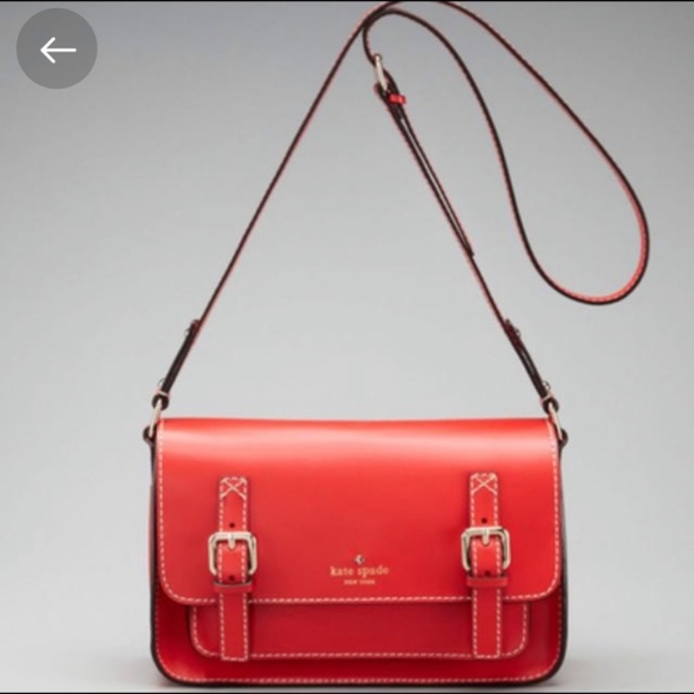 Kate Spade Essex Crossbody Purse Bag Red